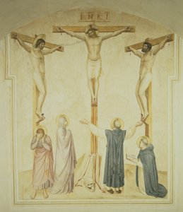 Cristo sulla croce tra i due ladroni, c.1438-45